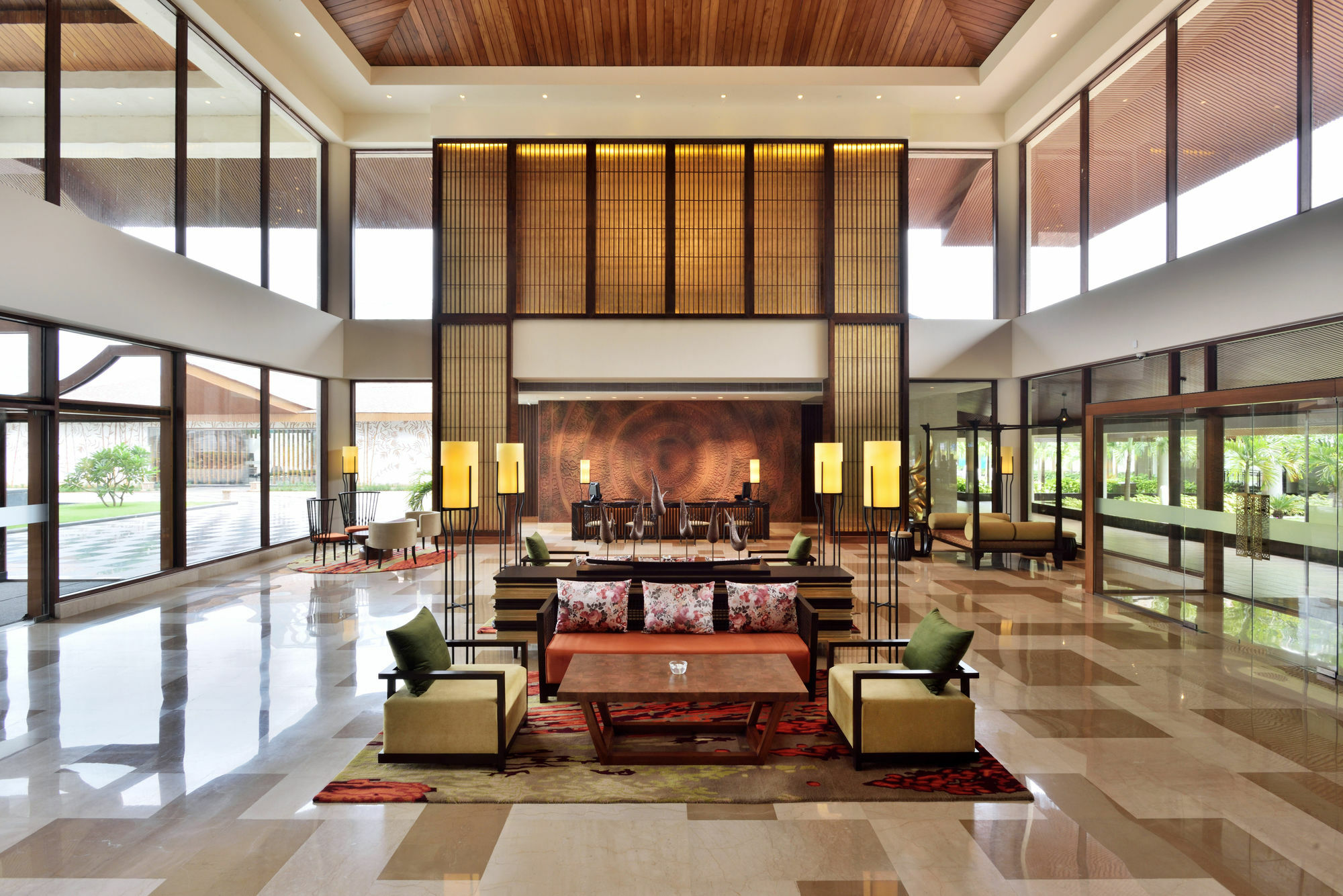 Radisson Blu Plaza Resort & Convention Centre كارجات المظهر الخارجي الصورة Lobby